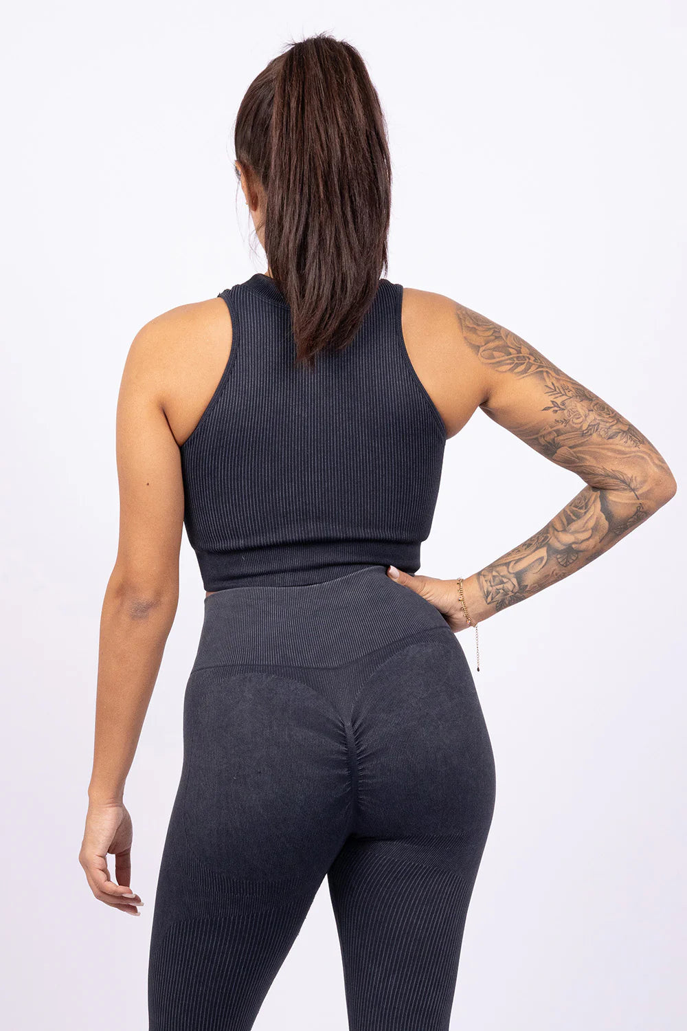 Zipp Legging - Black