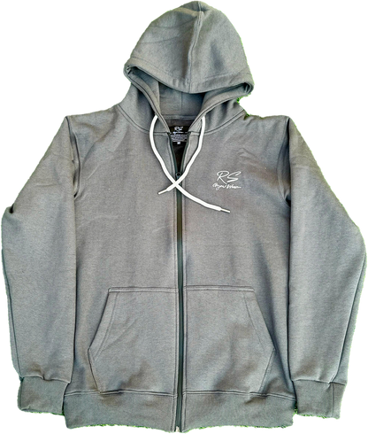 Zipper Hoodie Don't make Excuses - Smoke Grey