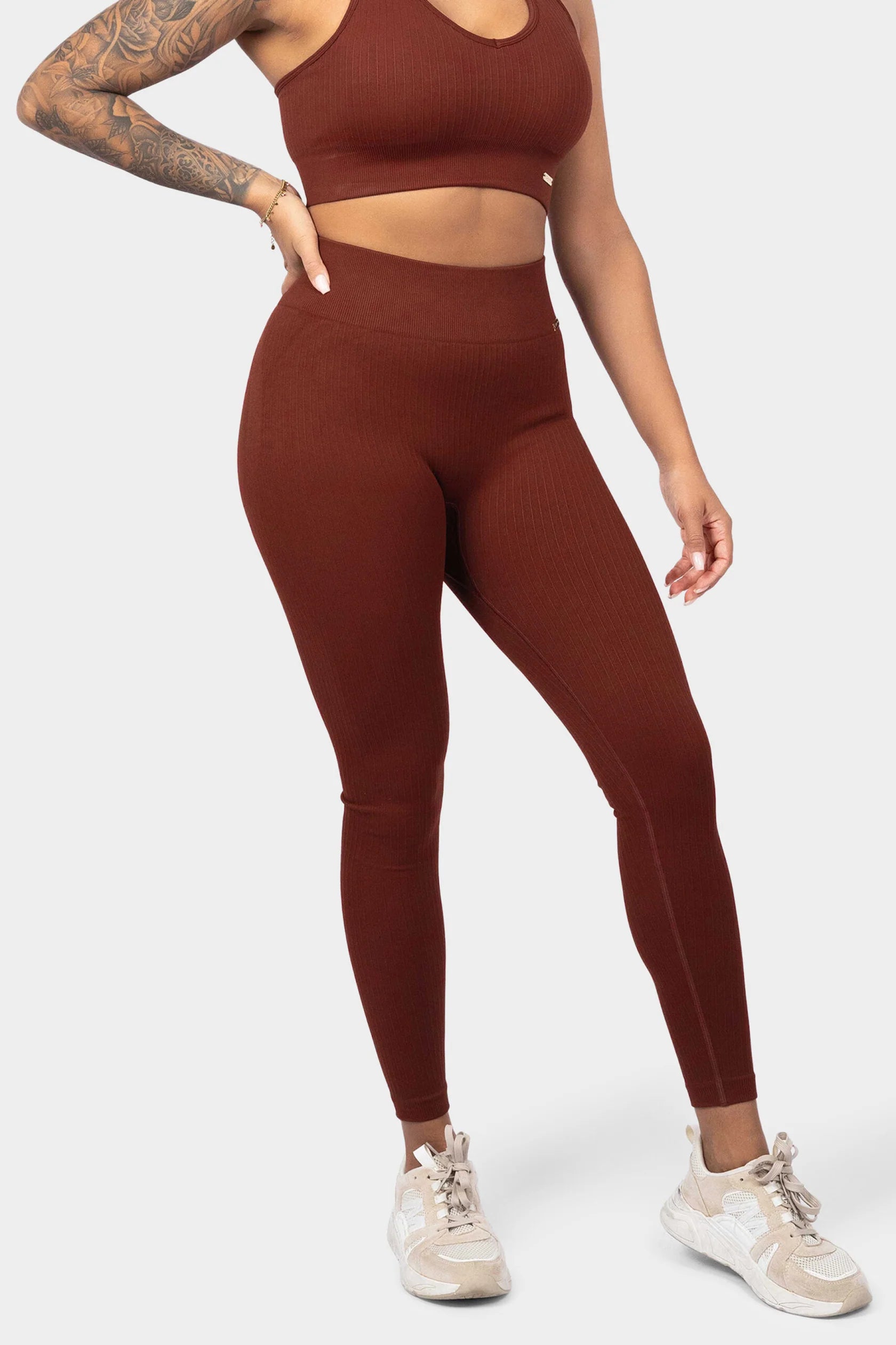 Chique Legging - Dark Brown