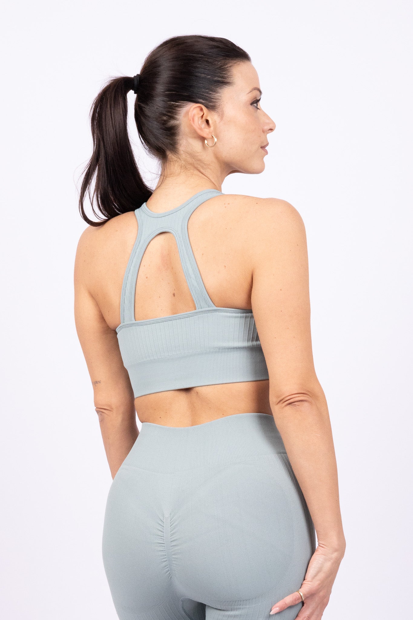 Chique Top - Grey / Blue