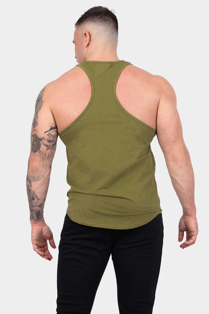 RS Man Halter - Kaki Green