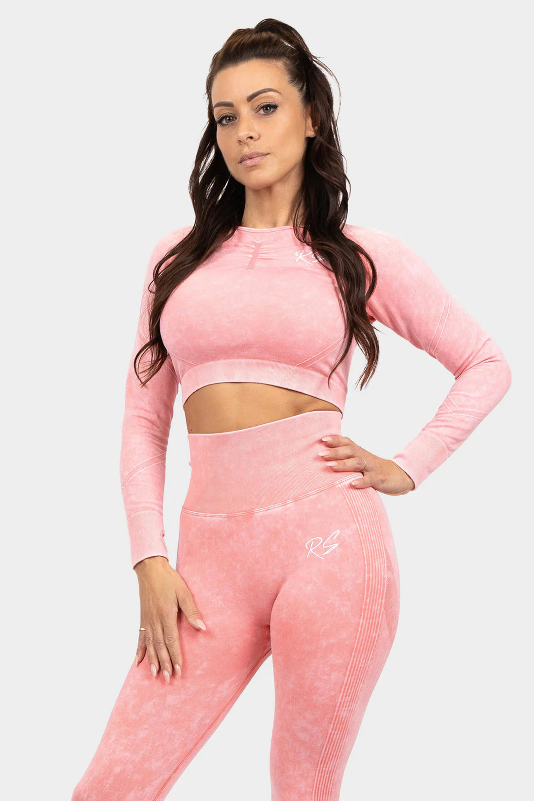 RS Long Sleeve Set - Light Pink